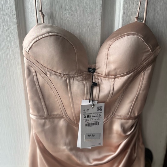 Champagne ZARA Dress - Picture 3 of 4